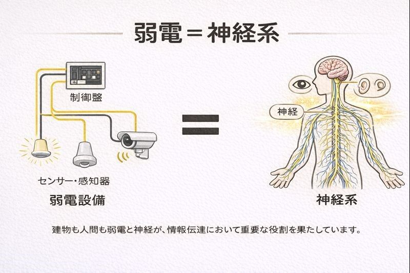 雑感　弱電と神経系はよく似ている？
